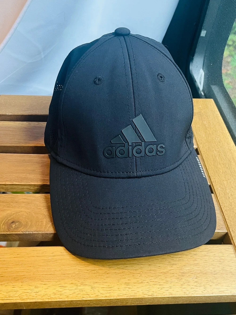 adidas Aeroready Black Logo Performance Cap